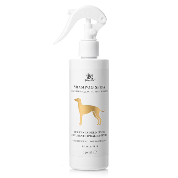 Flacone spray dello shampoo a secco Gaia Pet